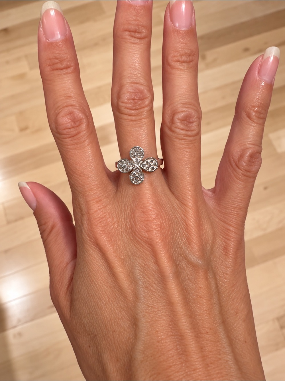 Vintage Anna Beck silver ring size 6